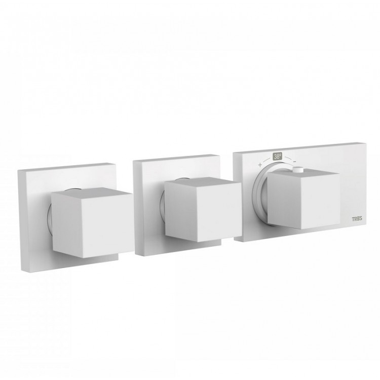 TRES Block System Iebūvējamais jaucējkrāns (3-ceļu), 2072539