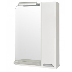 Vannas istabas skapītis ar spoguli Akvarodos BOSTONs 65cm, 195706
