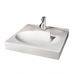 Izlietne virs veļas mašīnas PAA CLARO 60x60 cm