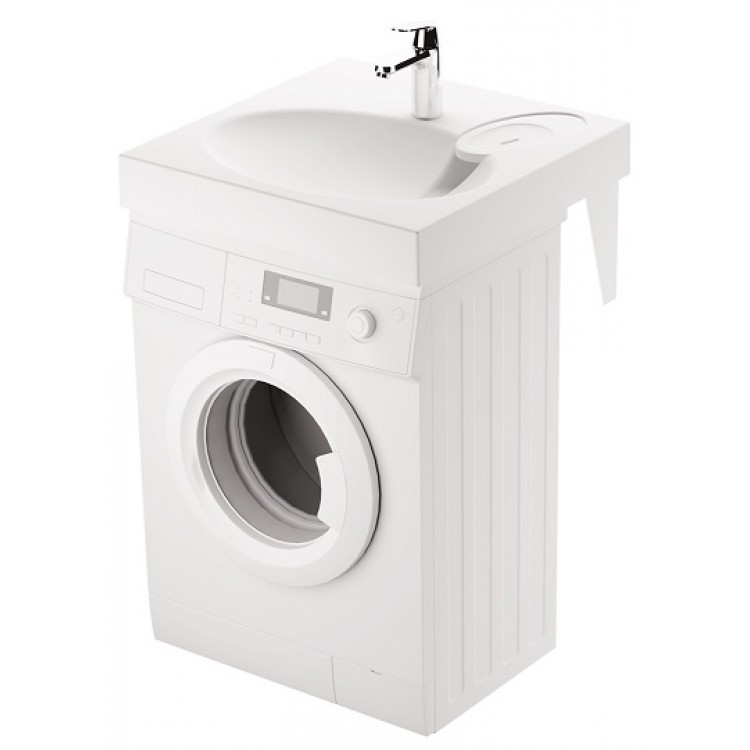 Izlietne virs veļas mašīnas PAA CLARO 60x60 cm