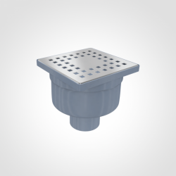 Traps Valtemo Classic 10x10cm DN40, vertikāls VFD-711710