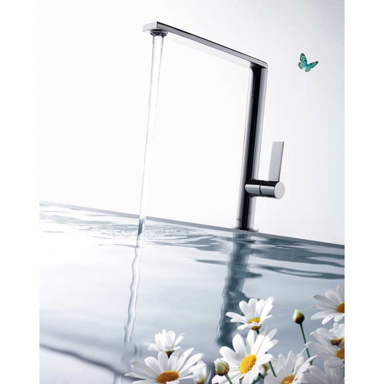 Virtuves izlietnes maisītājs TRES, balts 062435BM