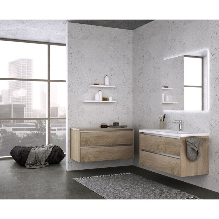 Vannas istabas skapītis izlietnei Kame City 120cm, BU/12-3DR/D1P1