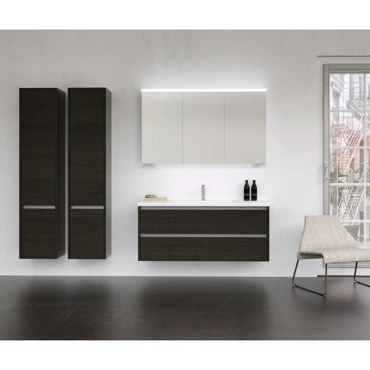 Vannas istabas skapītis izlietnei Kame City 120cm, BU/12-3DR/D1P1