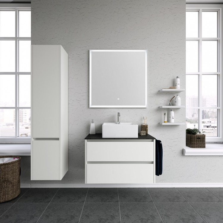 Vannas istabas skapītis izlietnei Kame City 80cm, BU/8-3DR/1D1P1