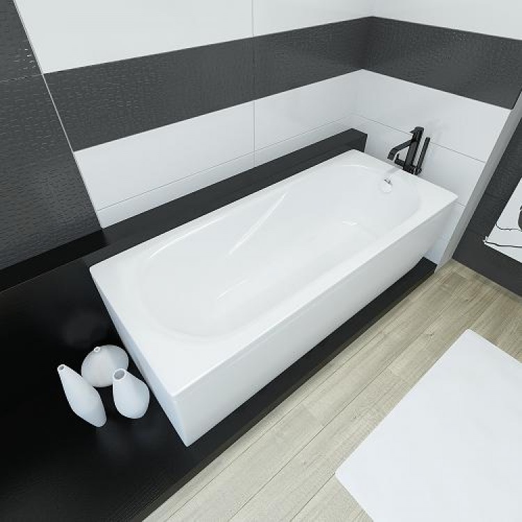 Taisnstūra vanna Vispool CLASSICA 180x75