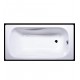 Taisnstūra vanna Vispool CLASSICA ar priekšējo paneli 150x75cm