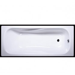 Taisnstūra vanna Vispool ar priekšējo paneli CLASSICA 180x75cm