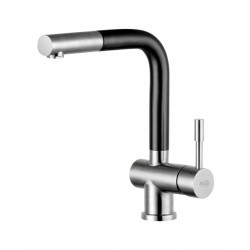 Virtuves izlietnes maisītājs ar izvelkamu izteku BLUE WATER CORSA-INOX