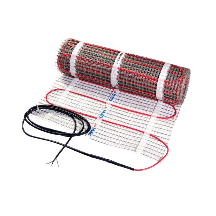 Elektriskais plānais apsildes paklājs DEVIcomfort DTIR-150 1050W, 83030580