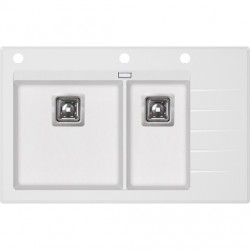 Virtuves izlietne HELIKA Delicia Plus 860x540 mm GQD150-710W