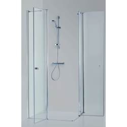 Dušas stūris kvadrātveida Baltijos Brasta SIMA 100x100 cm