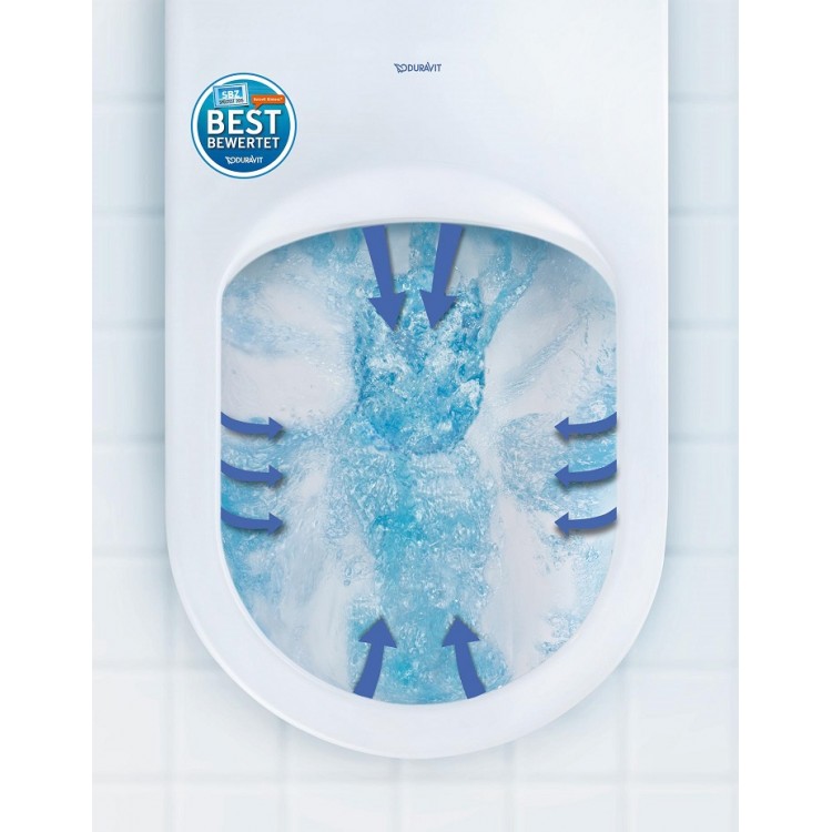 Komplekts Duravit D-NEO tualetes pods+rāmis+poga