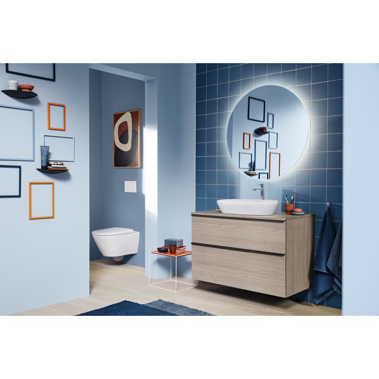 Komplekts Duravit D-NEO tualetes pods+rāmis+poga
