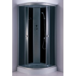 Dušas kabīne Gotland  90x90cm ar paliktni, 44188