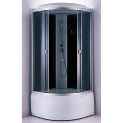 Dušas kabīne Gotland  90x90cm ar paliktni, 44190