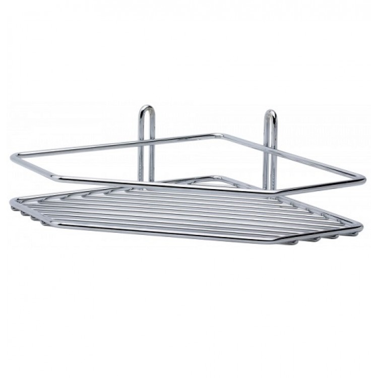 Stūra plaukts Duschy metāla 28x20x7 cm, 571-90