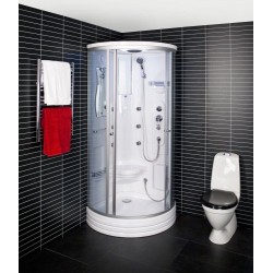 Masāžas dušas kabīne Duschy  92x92x217cm 6006