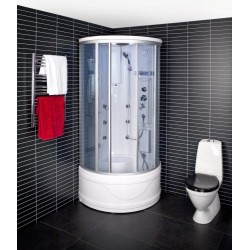 Masāžas dušas kabīne Duschy 92x92x217cm 6007