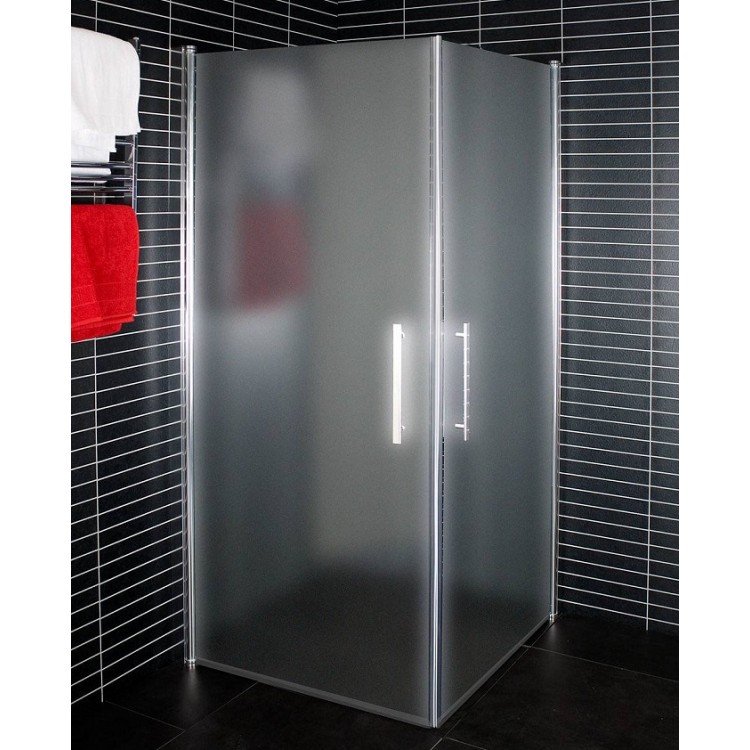 Dušas stūris kvadrātveida Duschy Corner 800x800, Fullfrost stikls 2x5234-80