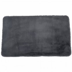 Vannas istabas paklājs Duschy COSY 90x60cm, tumši pelēks 745-26