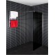 Dušas siena Duschy Wall 100 cm, tonēts stikls 5222-100