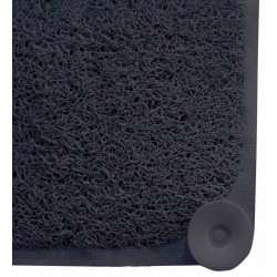 Vannas istabas paklājs Duschy Gloudi 44x75cm, melns 759-20