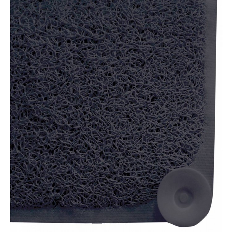 Vannas istabas paklājs Duschy Gloudi 44x75cm, melns 759-20