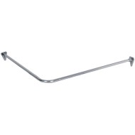 Duschy Stūra dušas aizskaru stanga 90cm, hroms 672-90