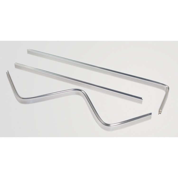 Duschy FLEXI dušas aizskaru stanga, hroms 688-90