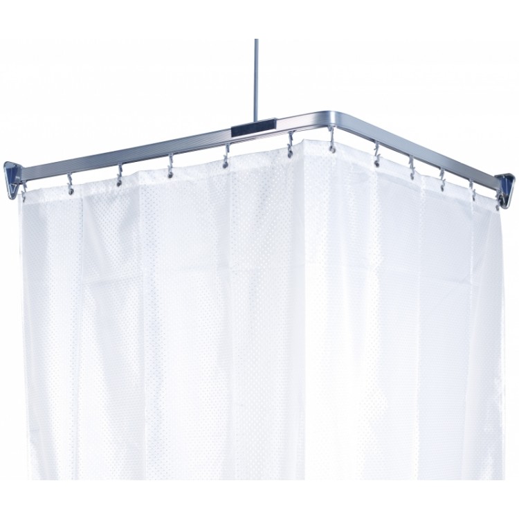 Duschy FLEXI dušas aizskaru stanga, hroms 688-90