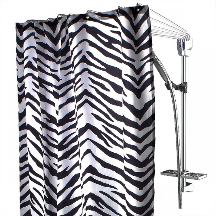 Duschy Aizskaru karnīze-vēdeklis 75cm, hroms 690-90