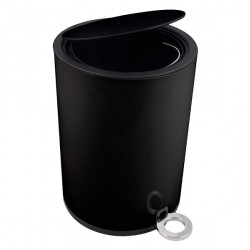 Atkritumu tvertne 3L Duschy, melna 990-20