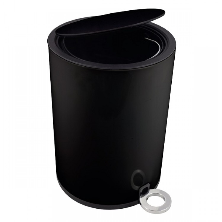 Atkritumu tvertne 3L Duschy, melna 990-20