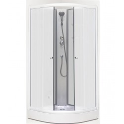 Dušas kabīne AQUALINE 90x90x200cm, L01MS07WH