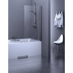 Vannas sieniņa Stikla Serviss ESTETICO 700mm