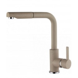 Virtuves izlietnes maisītājs granīta ELLECI CO2, bēšs