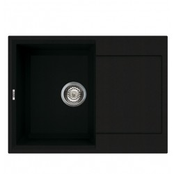 Virtuves izlietne Elleci Easy-135 68x50cm, melna