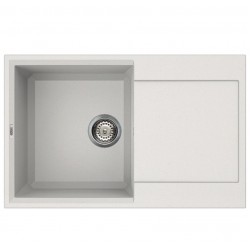 Virtuves izlietne Elleci Easy-300 79x50cm, balta