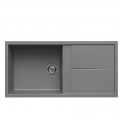 Virtuves izlietne Elleci Unico-480 100x50cm, cemento