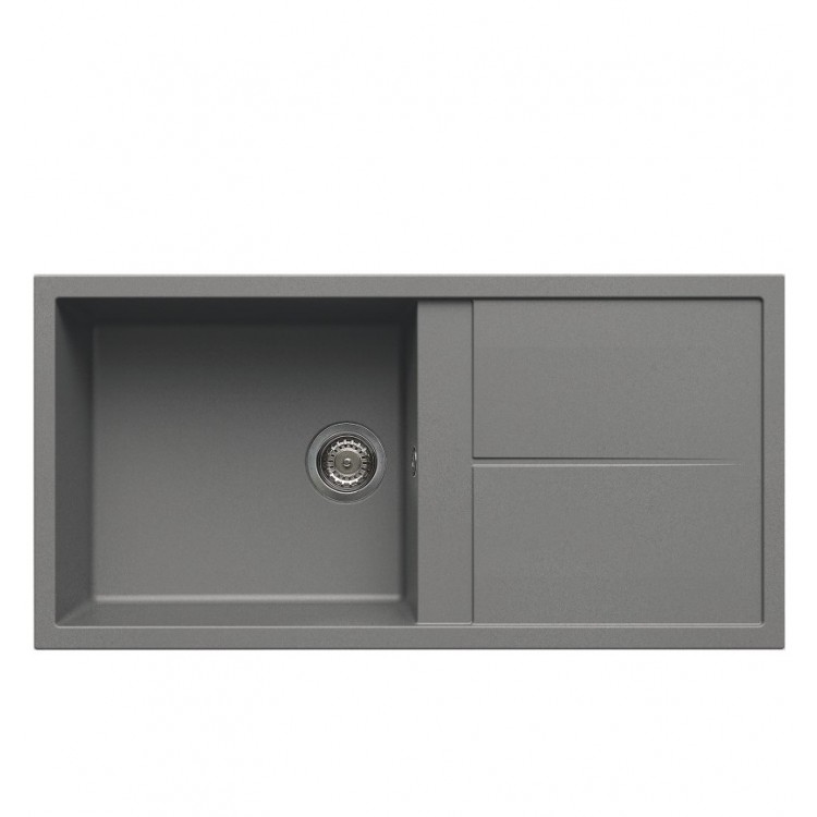 Virtuves izlietne Elleci Unico-480 100x50cm, cemento