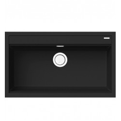 Virtuves izlietne Elleci BEST-360 86x51cm, melna