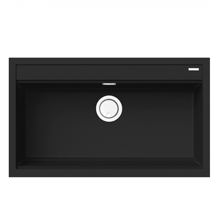 Virtuves izlietne Elleci BEST-360 86x51cm, melna