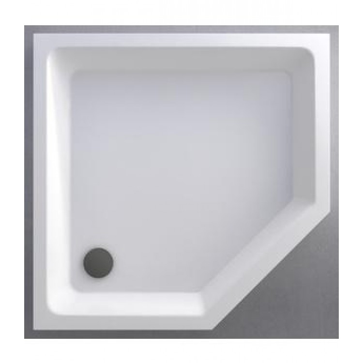 Dušas paliktnis piecstūru Vispool IFO F-90, 90x90, balts