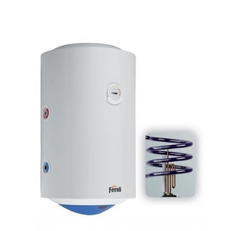 Kombinētais ūdens sildītājs (boileris) MT2 150L, vertikāls