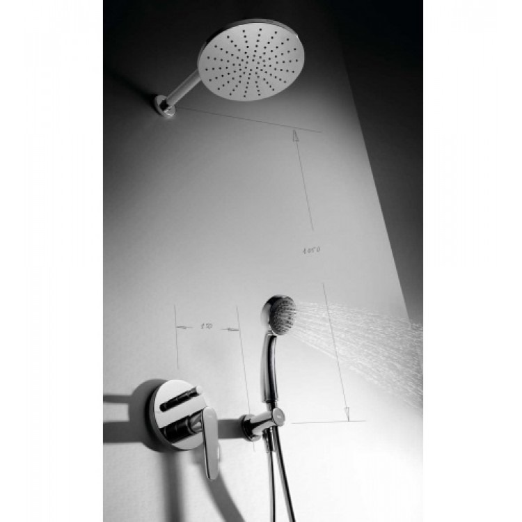 Dušas sistēma iebūvējamā FLAT-TRES 20418002