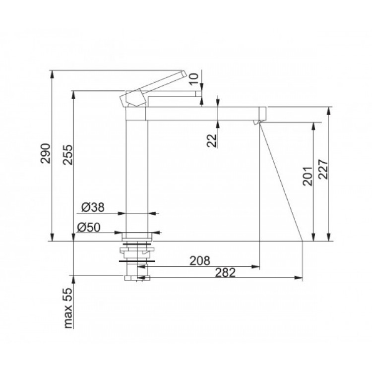 Virtuves izlietnes maisītājs FRANKE FORMAT, 115.0177.751