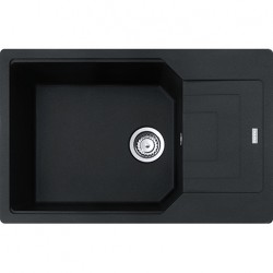 Virtuves izlietne FRANKE URBAN 78x50 cm, UBG 611-78XL, onikss