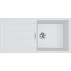 Virtuves izlietne FRANKE Tectonite SIRIUS 100x51 cm, S2D 611-100, Arktis weiss