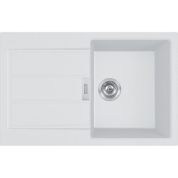 Virtuves izlietne FRANKE Tectonite SIRIUS 78x50 cm, S2D 611-78, Arktis Weiss